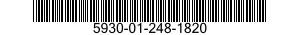 5930-01-248-1820 SWITCH,PUSH 5930012481820 012481820