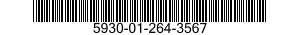 5930-01-264-3567 HANDLE,SWITCH 5930012643567 012643567