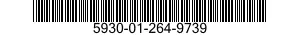 5930-01-264-9739 SWITCH,SENSITIVE 5930012649739 012649739
