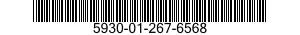 5930-01-267-6568 SWITCH,PUSH 5930012676568 012676568
