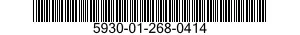 5930-01-268-0414 SWITCH 5930012680414 012680414