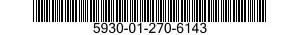 5930-01-270-6143 SWITCH,SLIDE 5930012706143 012706143