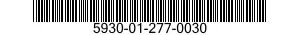 5930-01-277-0030 SWITCH SUBASSEMBLY 5930012770030 012770030