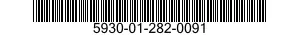 5930-01-282-0091 SWITCH ASSEMBLY 5930012820091 012820091