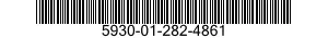 5930-01-282-4861 SWITCH,TOGGLE 5930012824861 012824861