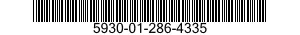 5930-01-286-4335  5930012864335 012864335