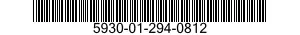 5930-01-294-0812  5930012940812 012940812