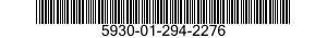 5930-01-294-2276 SWITCH,TOGGLE 5930012942276 012942276