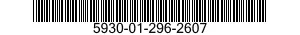 5930-01-296-2607 SWITCH,TOGGLE 5930012962607 012962607