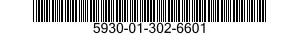 5930-01-302-6601 SWITCH ASSEMBLY 5930013026601 013026601