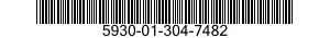 5930-01-304-7482 SWITCH,CODE INDICATING WHEEL 5930013047482 013047482