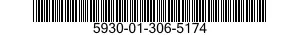 5930-01-306-5174 SWITCH,TOGGLE 5930013065174 013065174