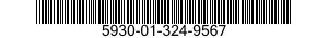 5930-01-324-9567 SWITCH,SENSITIVE 5930013249567 013249567