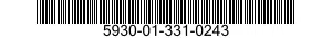 5930-01-331-0243 SWITCH,TOGGLE 5930013310243 013310243