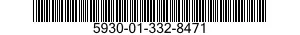 5930-01-332-8471 RETAINER,ELECTRICAL SWITCH 5930013328471 013328471