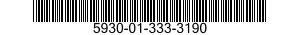 5930-01-333-3190 SWITCH ASSEMBLY 5930013333190 013333190