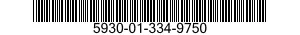 5930-01-334-9750 SWITCH,PUSH 5930013349750 013349750