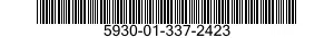 5930-01-337-2423 SWITCH,TOGGLE 5930013372423 013372423