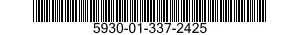 5930-01-337-2425 SWITCH,TOGGLE 5930013372425 013372425