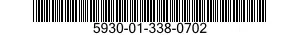 5930-01-338-0702 SWITCH,TOGGLE 5930013380702 013380702