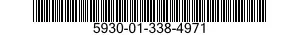 5930-01-338-4971 SWITCH,CODE INDICATING WHEEL 5930013384971 013384971