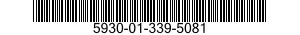 5930-01-339-5081 SWITCH SECTION,ROTARY 5930013395081 013395081