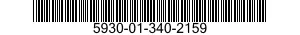 5930-01-340-2159 SWITCH,PUSH 5930013402159 013402159
