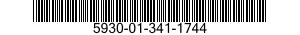 5930-01-341-1744 SWITCH SUBASSEMBLY 5930013411744 013411744