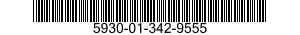 5930-01-342-9555 SWITCH,CODE INDICATING WHEEL 5930013429555 013429555