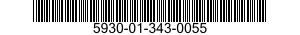 5930-01-343-0055 SWITCH,SENSITIVE 5930013430055 013430055