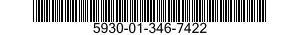 5930-01-346-7422 PUSH BUTTON 5930013467422 013467422
