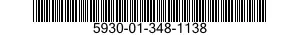 5930-01-348-1138 SWITCH ASSEMBLY 5930013481138 013481138