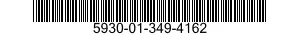 5930-01-349-4162 PUSH BUTTON 5930013494162 013494162