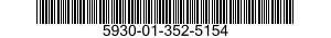 5930-01-352-5154 SWITCH,ROTARY 5930013525154 013525154