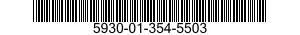 5930-01-354-5503 PUSH BUTTON 5930013545503 013545503