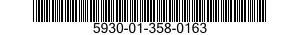 5930-01-358-0163 SWITCH,TOGGLE 5930013580163 013580163