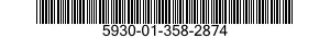 5930-01-358-2874 SWITCH,FLEXIBLE 5930013582874 013582874