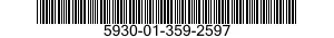 5930-01-359-2597 SWITCH,PUSH 5930013592597 013592597