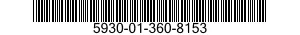 5930-01-360-8153 SWITCH SECTION,ROTARY 5930013608153 013608153