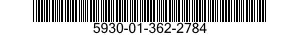 5930-01-362-2784 RETAINER,ELECTRICAL SWITCH 5930013622784 013622784