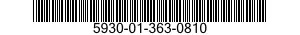 5930-01-363-0810 SWITCH,SENSITIVE 5930013630810 013630810