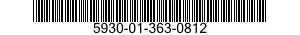 5930-01-363-0812 SWITCH,PUSH 5930013630812 013630812