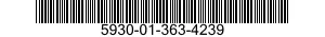 5930-01-363-4239 SWITCH,PUSH 5930013634239 013634239