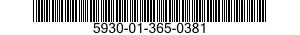 5930-01-365-0381 SWITCH,PUSH 5930013650381 013650381