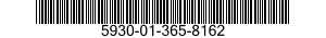 5930-01-365-8162 RETAINER,ELECTRICAL SWITCH 5930013658162 013658162