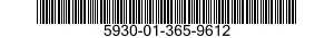 5930-01-365-9612 SWITCH,TOGGLE 5930013659612 013659612