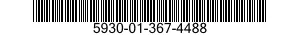 5930-01-367-4488 SWITCH,FLOW 5930013674488 013674488