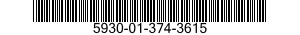 5930-01-374-3615 SWITCH,THERMOSTATIC 5930013743615 013743615