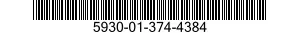 5930-01-374-4384 SWITCH,TOGGLE 5930013744384 013744384