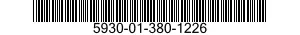 5930-01-380-1226 SWITCH,PRESSURE 5930013801226 013801226